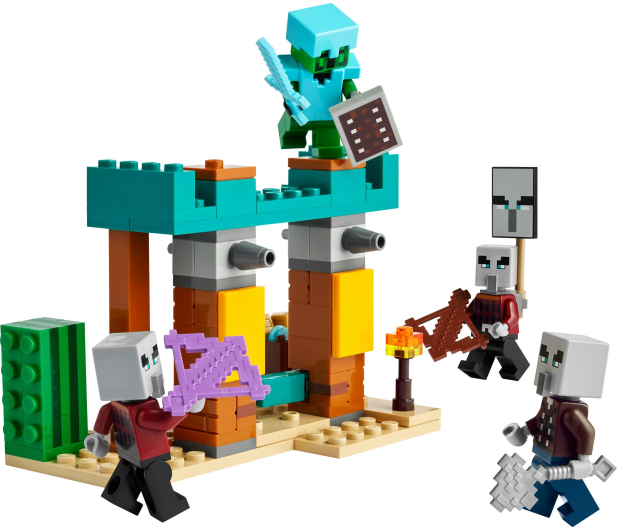 LEGO Minecraft 21267 Pustynny patrol złosadników - 1283660 - zdjęcie 3
